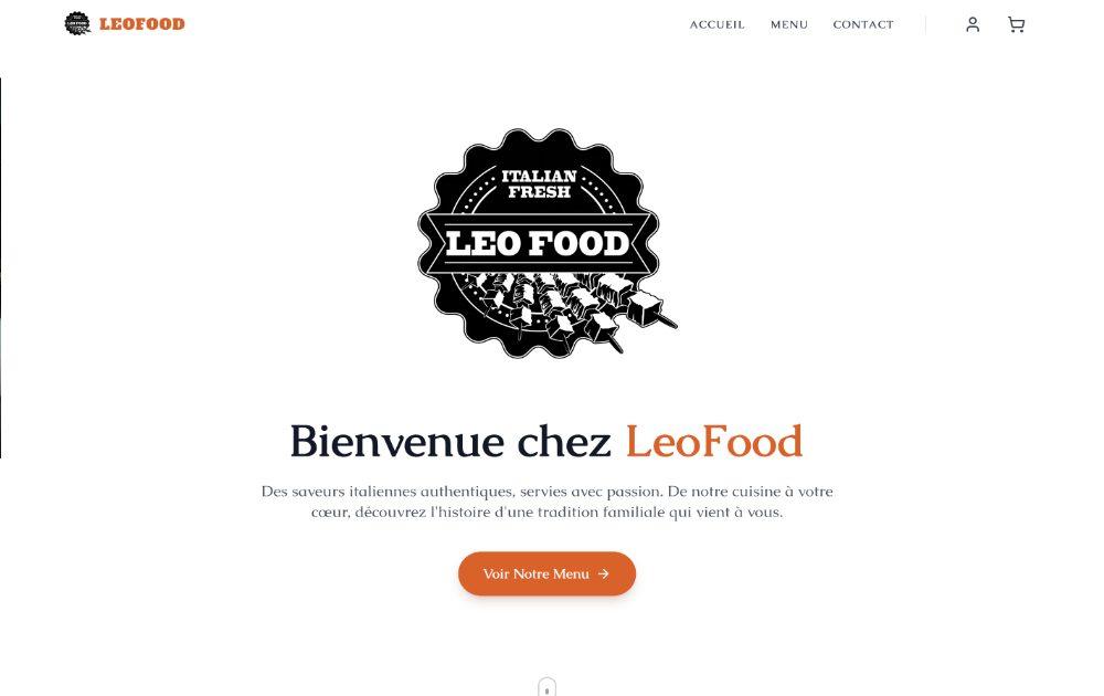 Leofood, réalisation Communicactiv