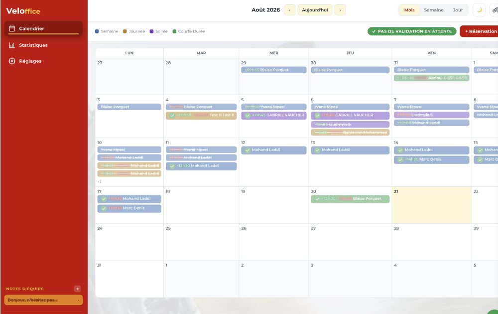 Veloffice, réalisation Communicactiv